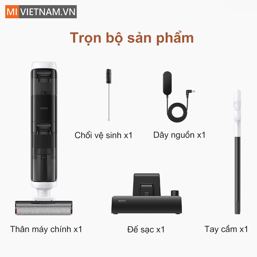 Máy hút bụi lau nhà cầm tay Mova K20 Pro - Hàng Chính Hãng 16 Mova K20 Pro