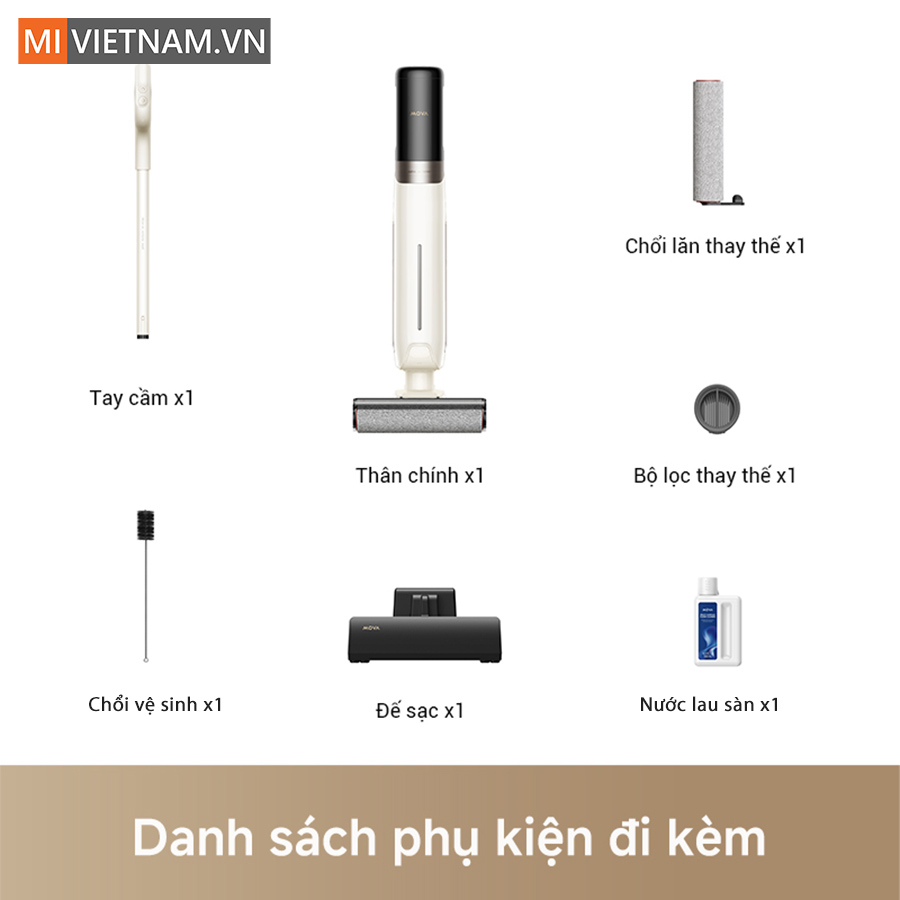 Máy hút bụi lau nhà cầm tay Mova K30 - Hàng Chính Hãng 14 Mova K30