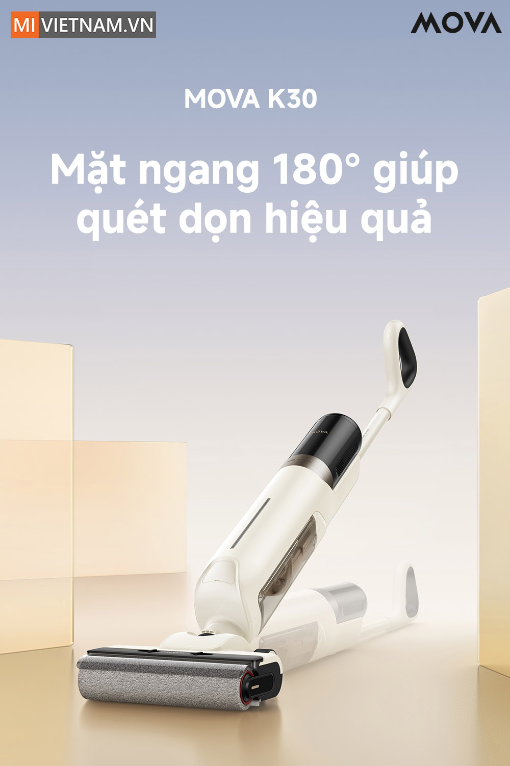 Máy hút bụi lau nhà cầm tay Mova K30 - Hàng Chính Hãng 2 Mova K30
