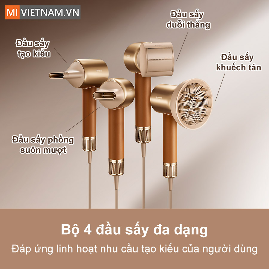 Máy sấy tóc tốc độ cao Dreame Miracle Pro - Hàng Chính Hãng 8 mivietnam-may-say-toc-Dreame-Miracle-Pro