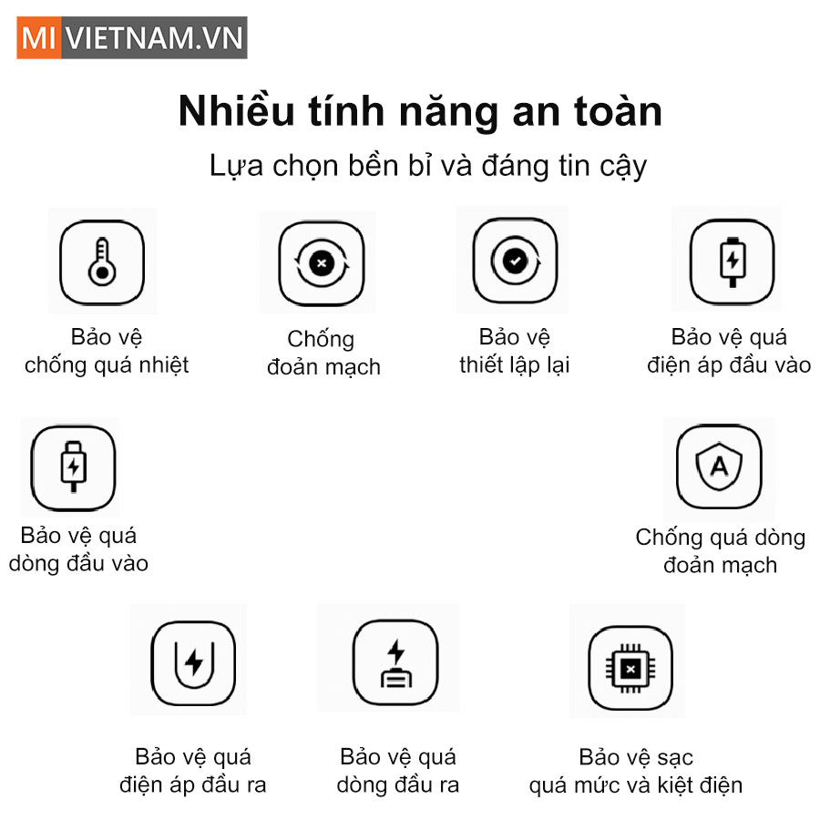 Pin sạc dự phòng Xiaomi Power Bank 20000mAh 22.5W (kèm cáp) - Chính hãng 9 Pin sạc dự phòng Xiaomi không dây 33W Magnetic Power Bank 10000mAh