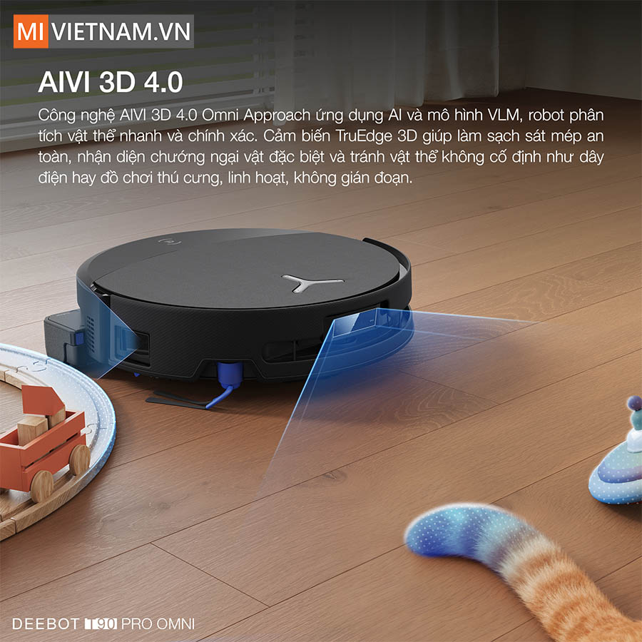 Robot hút bụi lau nhà Ecovacs Deebot T90 Pro Omni - Bản Quốc Tế 23 T90 Pro Omni