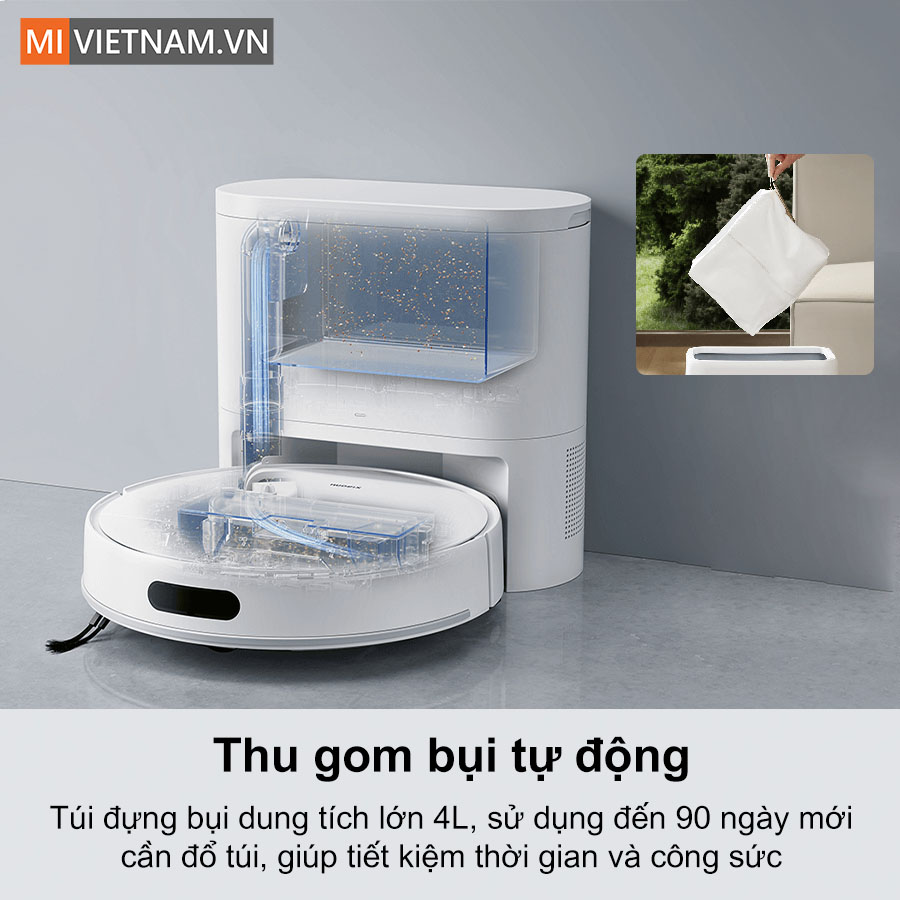 Robot hút bụi lau nhà Xiaomi Vacuum H40 - Bản Quốc Tế 4 Xiaomi Vacuum H40