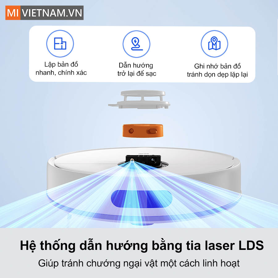 Robot hút bụi lau nhà Xiaomi Vacuum S40C - Bản Quốc Tế 5 Xiaomi Vacuum S40C