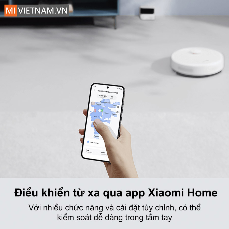 Robot hút bụi lau nhà Xiaomi Vacuum S40C - Bản Quốc Tế 7 Xiaomi Vacuum S40C