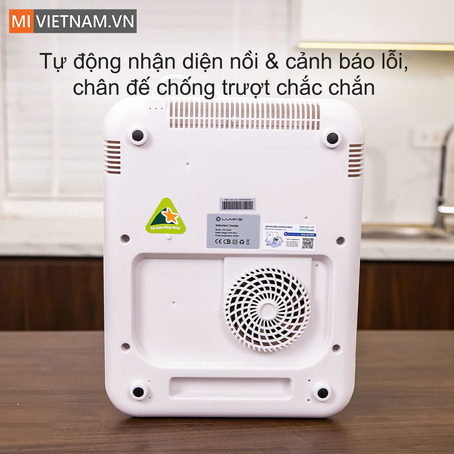 Bếp từ đơn Lumias LK25-220W - Hàng Chính Hãng 8 Lumias LK25-220W