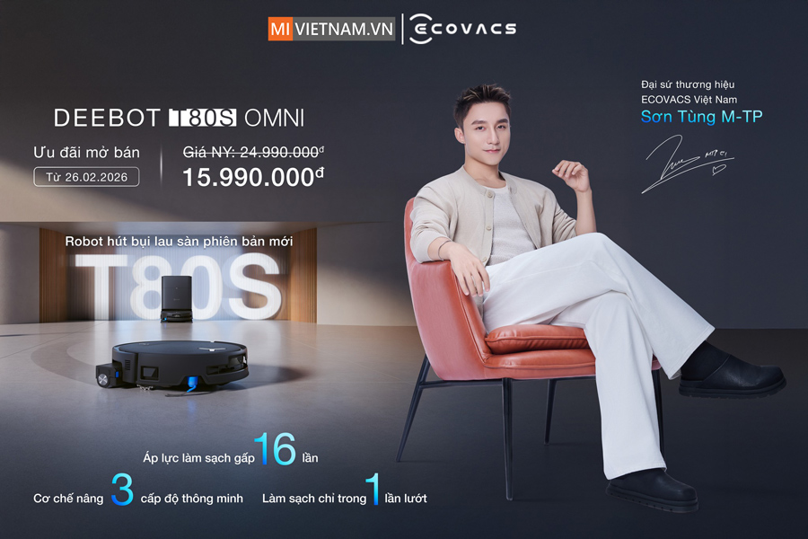 Robot hút bụi lau nhà Ecovacs Deebot T80S Omni - Bản Quốc Tế 4 Ecovacs T80s