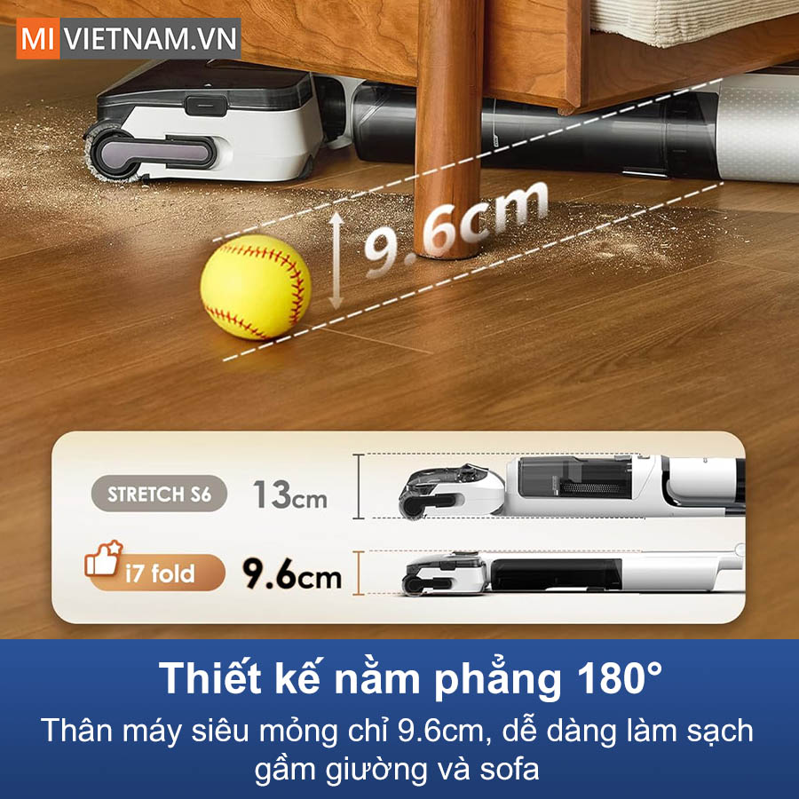 Máy hút bụi lau nhà Tineco Floor One i7 Fold - Hàng Chính Hãng 4 Tineco FLOOR ONE i7 Fold
