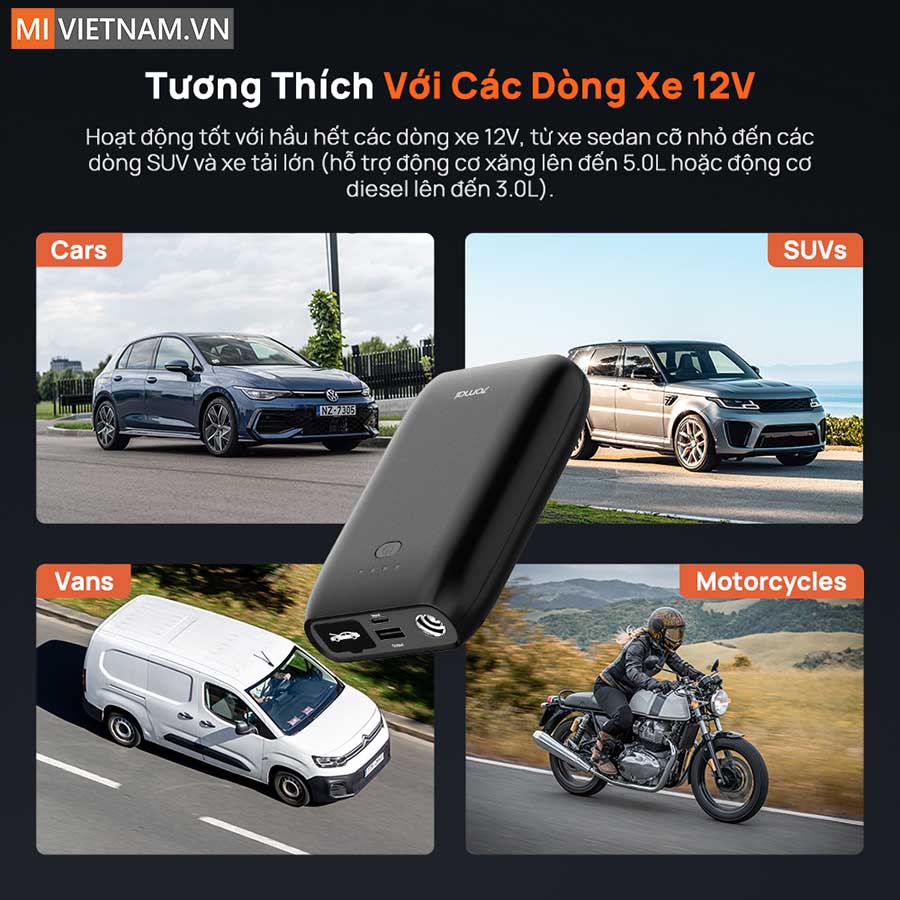 Bộ kích điện khẩn cấp acquy oto 70mai PS07