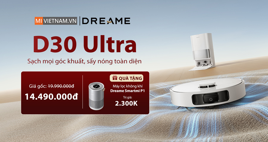 Dreame D30 Ultra banner