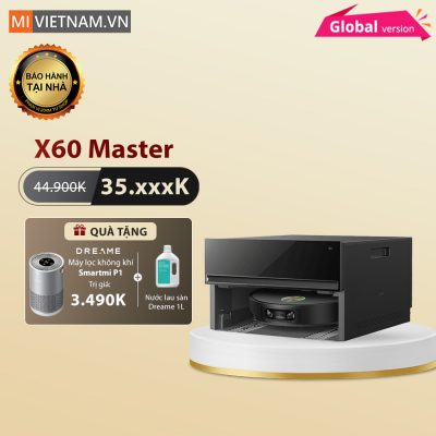 Robot hút bụi lau nhà Dreame X60 Master - Bản Quốc Tế 2 Dreame X60 Master