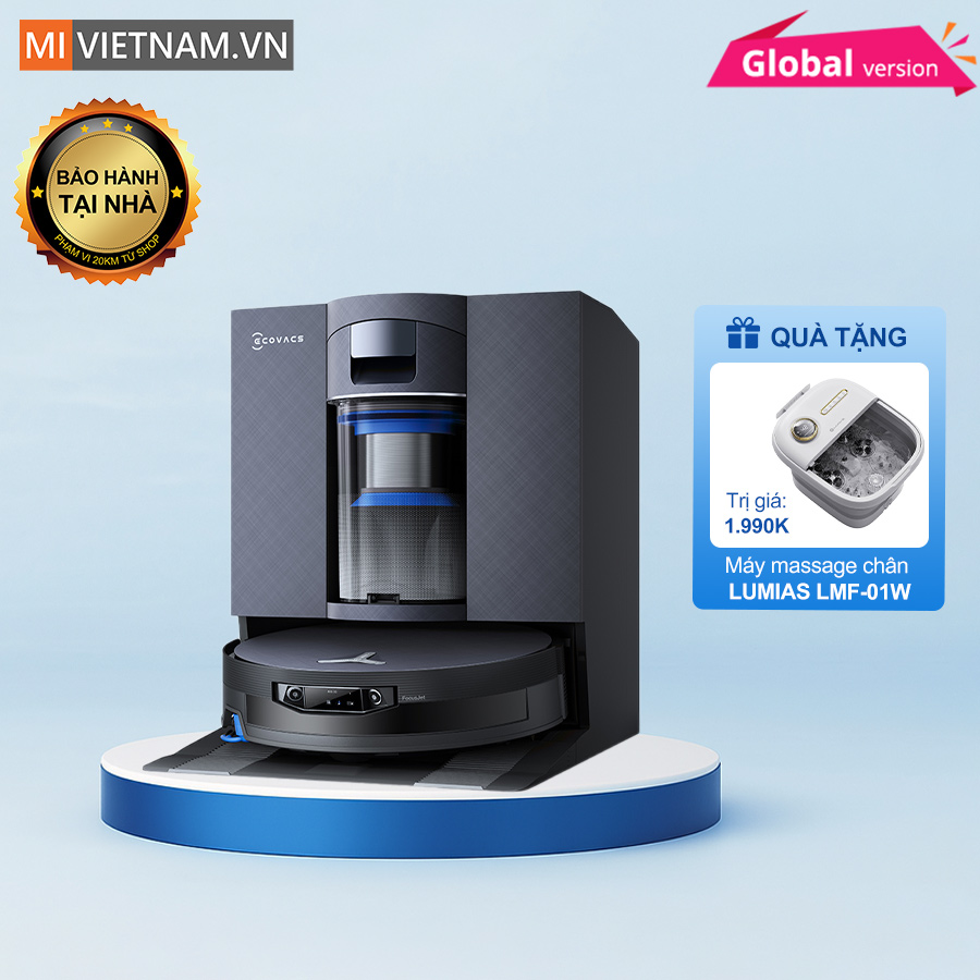 Robot hút bụi lau nhà Ecovacs Deebot X12 OmniCyclone - Bản Quốc Tế 1 Robot hút bụi Ecovacs X12 Omni Cyclone