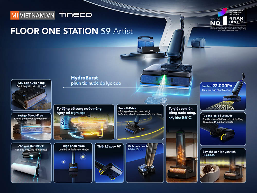 Tineco Floor One Station S9 Artist 
