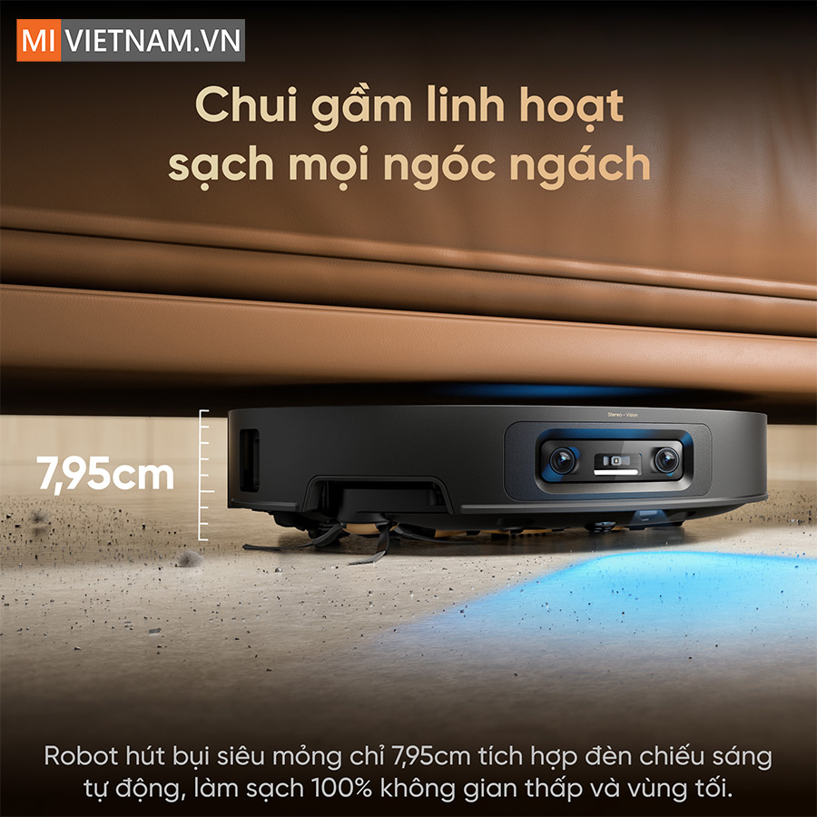 Robot hút bụi lau nhà Dreame X60 Master - Bản Quốc Tế 5 Robot hút bụi dreame X60 master