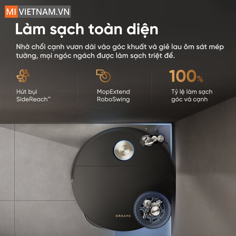 Robot hút bụi lau nhà Dreame X60 Master - Bản Quốc Tế 9 Robot hút bụi dreame X60 master