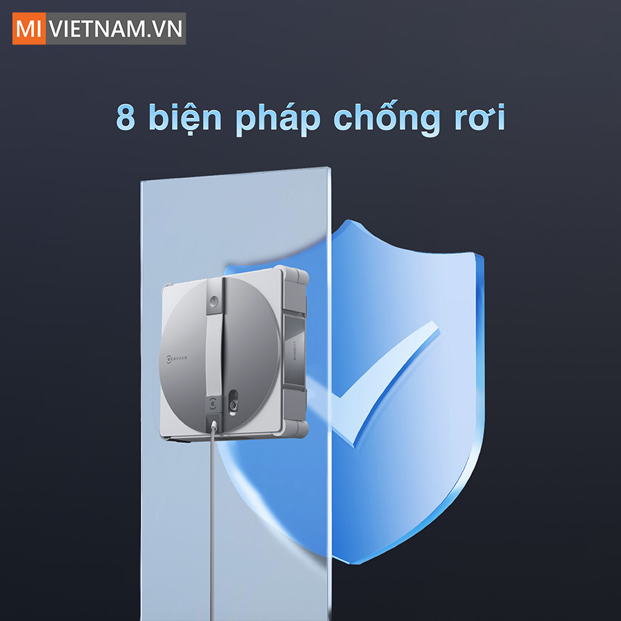 Robot lau kính Ecovacs Winbot W3 Omni - Hàng Chính Hãng 8 robot lau kính ecovacs w3