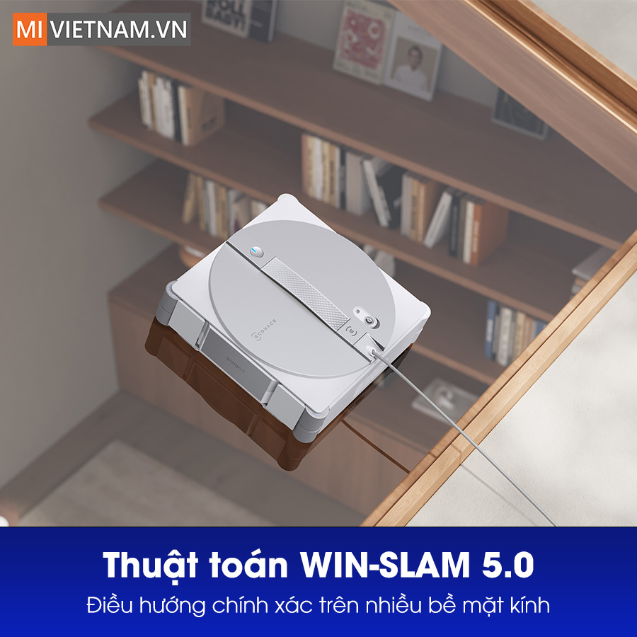 Robot lau kính Ecovacs Winbot W3 Omni - Hàng Chính Hãng 11 robot lau kính ecovacs w3