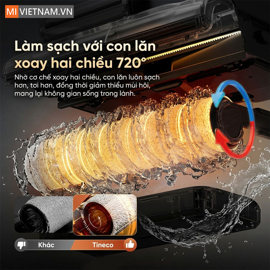Máy hút bụi lau nhà Tineco Floor One Switch S7 Steam