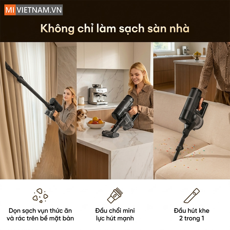 Máy hút bụi lau nhà Tineco Floor One Switch S7 Steam