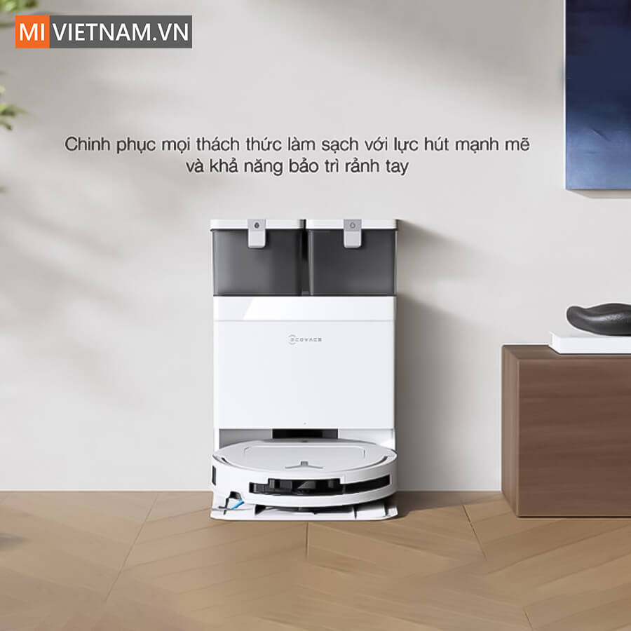 Robot hút bụi lau nhà Ecovacs Deebot T50S Pro Omni