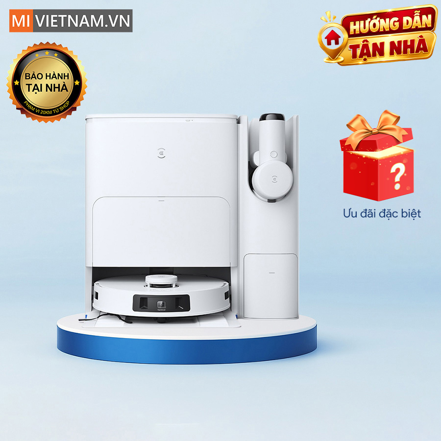 Robot hút bụi lau nhà Ecovacs Deebot T30S Combo - Bản Quốc Tế 1 T30S Combo
