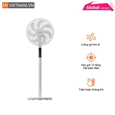 Quạt đứng lưu thông không khí Aqua AQS-FED3502R(W)-VN