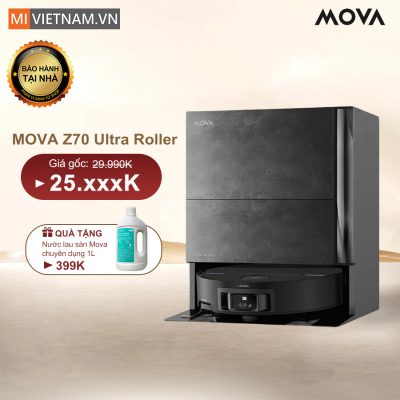 Robot hút bụi lau nhà Z70 Ultra Roller