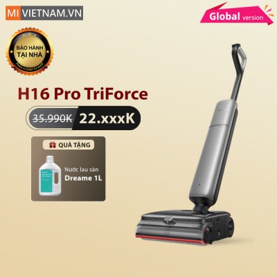 Máy hút bụi lau nhà cầm tay Dreame H16 Pro TriForce - Bản Quốc Tế 29 Máy hút bụi lau nhà cầm tay Dreame H16 Pro TriForce