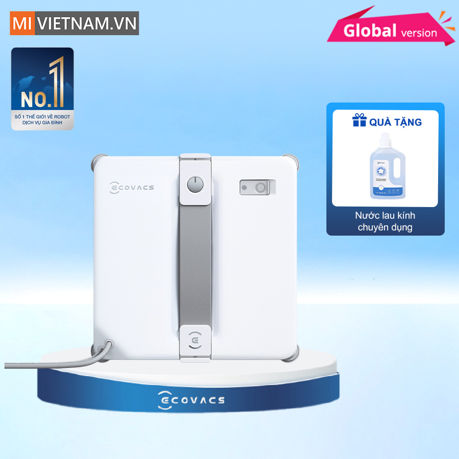 Robot lau kính Ecovacs Winbot Mini 2 - Hàng Chính Hãng 1 Robot lau kính Ecovacs Winbot Mini 2