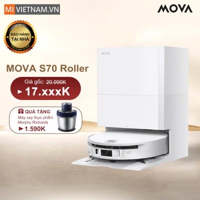 Robot hút bụi lau nhà Mova S70 Roller