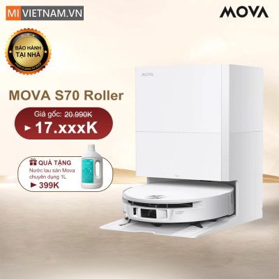 Robot hút bụi lau nhà Mova S70 Roller - Bản Quốc Tế 32 Robot hút bụi lau nhà Mova S70 Roller