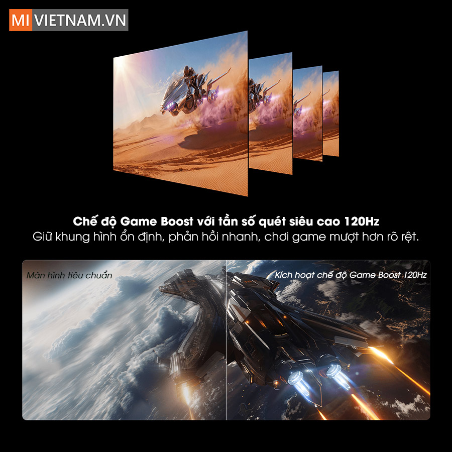 Tivi Xiaomi 65 inch S Mini LED 2026 - Màn hình 4K, Tần số 120Hz 7 Chế độ Game Boost cho trải nghiệm chơi game mượt mà