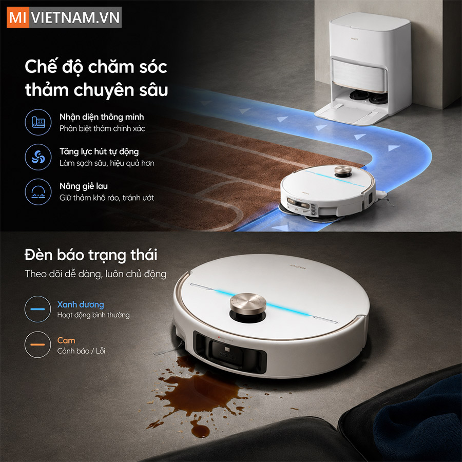 Robot hút bụi lau nhà Mova V70 Ultra Complete - Bản Quốc Tế 10 Mova-V70-Ultra-Complete