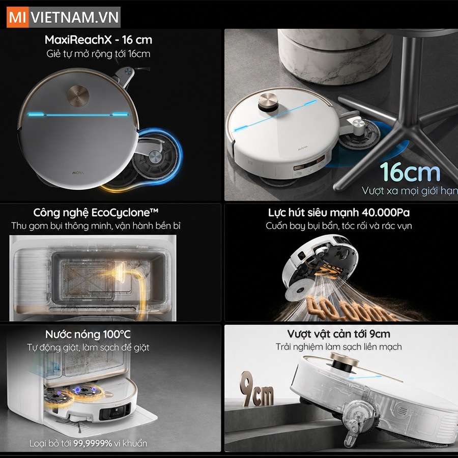 Robot hút bụi lau nhà Mova V70 Ultra Complete - Bản Quốc Tế 3 Mova-V70-Ultra-Complete