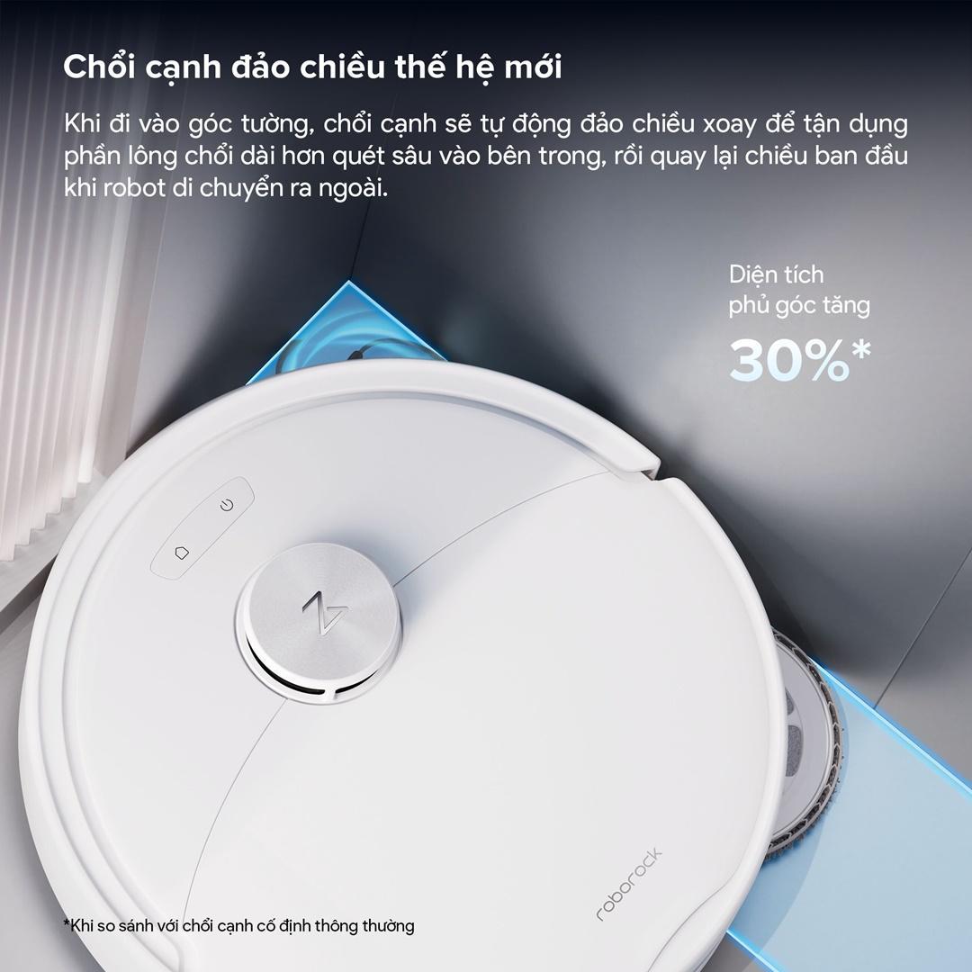 Chổi cạnh đảo chiều là gì? Một trong những nâng cấp đáng chú ý trên Qrevo 2 Pro