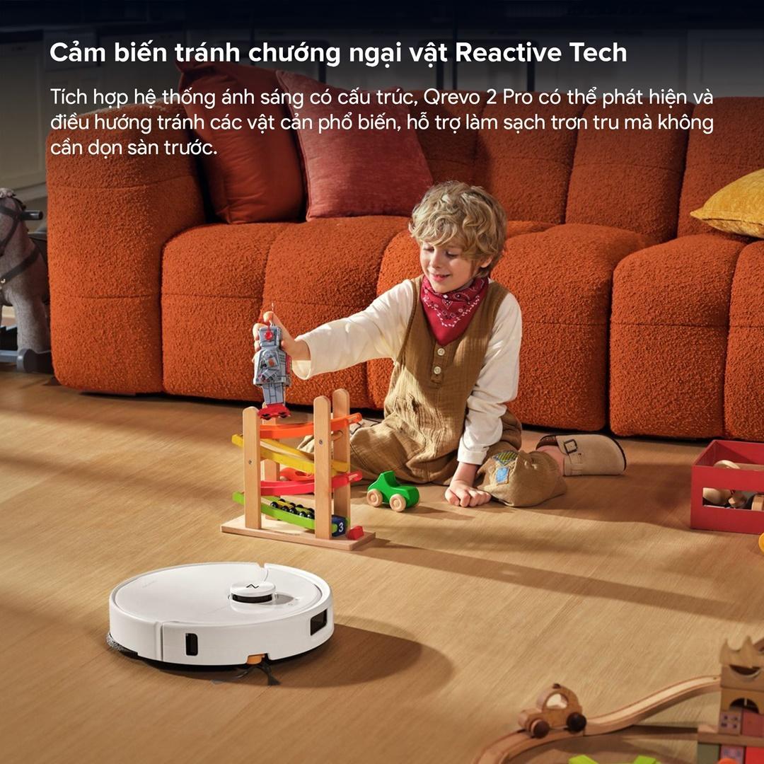 Chổi cạnh đảo chiều là gì? Một trong những nâng cấp đáng chú ý trên Qrevo 2 Pro