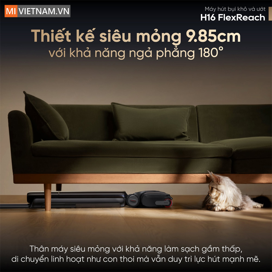 Máy hút bụi lau nhà cầm tay Dreame H16 FlexReach - Bản Quốc Tế 4 Dreame H16 Flexreach