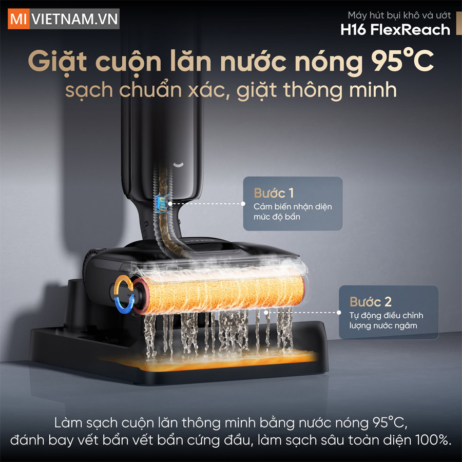 Máy hút bụi lau nhà cầm tay Dreame H16 FlexReach - Bản Quốc Tế 7 Dreame H16 Flexreach