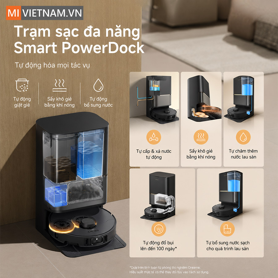 Robot hút bụi lau nhà Dreame L50s Pro Ultra - Bản Quốc Tế 12 Dreame L50s Pro Ultra