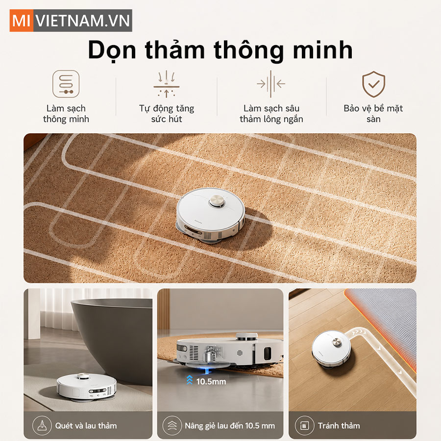 Robot hút bụi lau nhà Dreame L50s Pro Ultra - Bản Quốc Tế 13 Dreame L50s Pro Ultra
