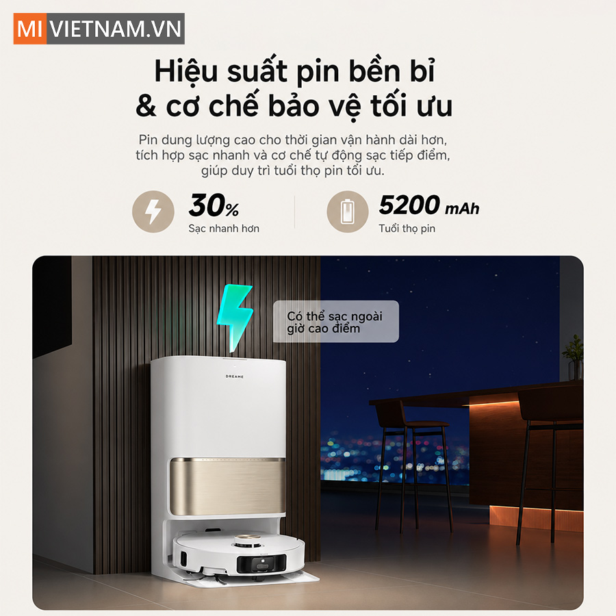 Robot hút bụi lau nhà Dreame L50s Pro Ultra - Bản Quốc Tế 15 Dreame L50s Pro Ultra
