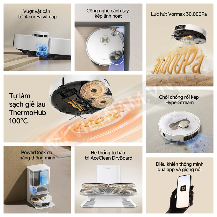 Robot hút bụi lau nhà Dreame L50s Pro Ultra - Bản Quốc Tế 3 Dreame L50s Pro Ultra