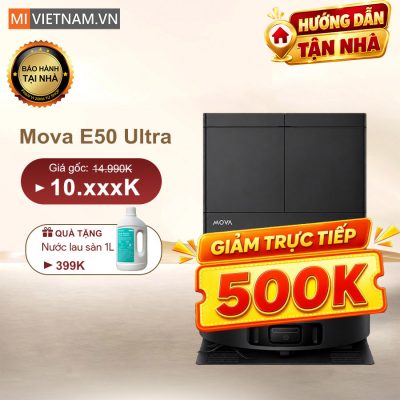 Robot hút bụi lau nhà Mova E50 Ultra - Bản Quốc Tế 30 Mova E50 Ultra