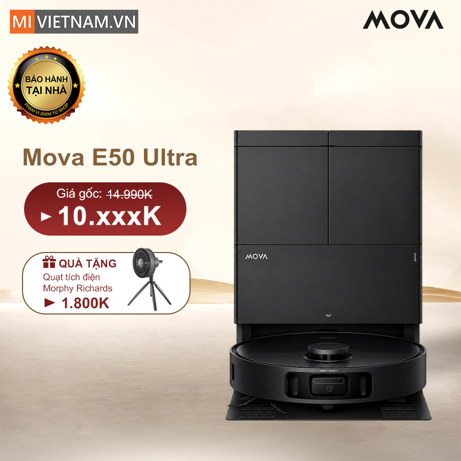 Robot hút bụi lau nhà Mova E50 Ultra - Bản Quốc Tế 1 Mova E50 Ultra