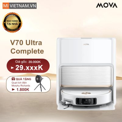 Robot hút bụi lau nhà Mova V70 Ultra Complete - Bản Quốc Tế 41 Mova V70 Ultra
