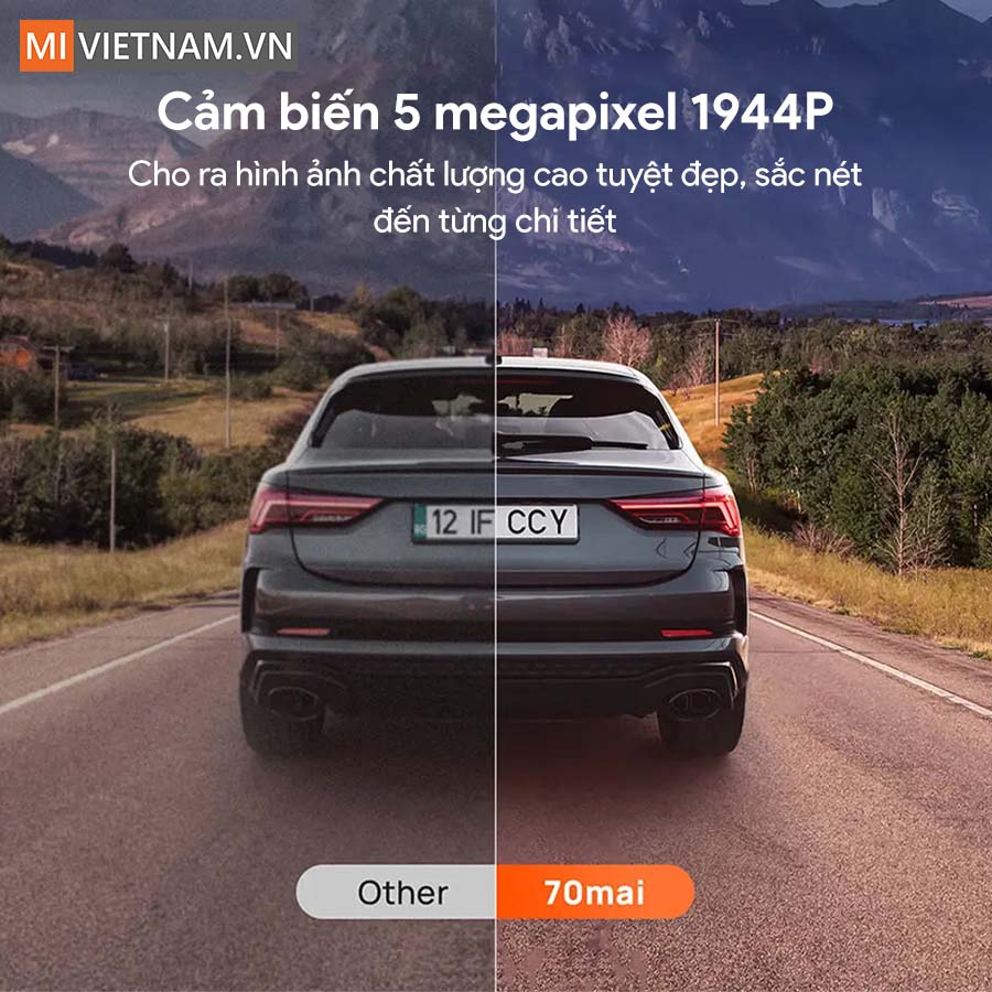 Camera hành trình 70mai A510 - Bản Quốc Tế 4 mivietnam camera hanh trinh 70mai A510 04