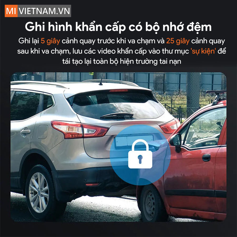 Camera hành trình 70mai A510 - Bản Quốc Tế 11 mivietnam camera hanh trinh 70mai A510 07