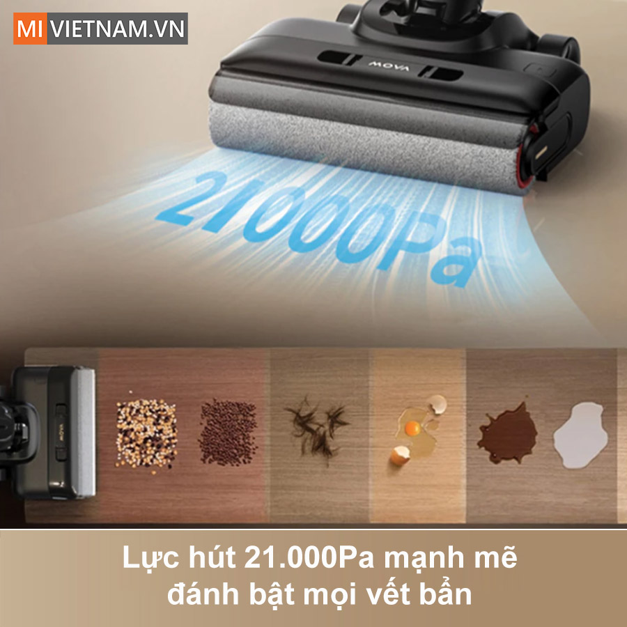 Máy hút bụi lau nhà cầm tay Mova K30 Pro - Bản Quốc Tế 3 Mova K30 Pro
