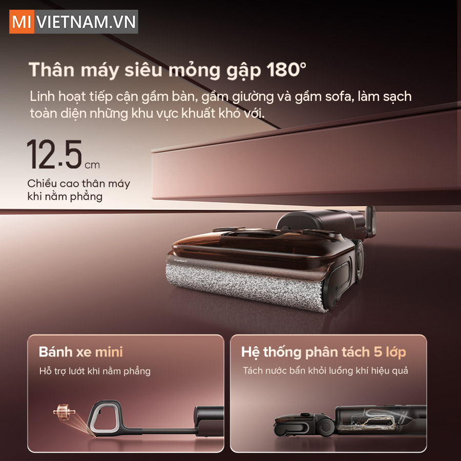 Máy hút bụi lau nhà Roborock F25 Pro Turbo - Bản Quốc Tế 9 Roborock F25 Pro Turbo