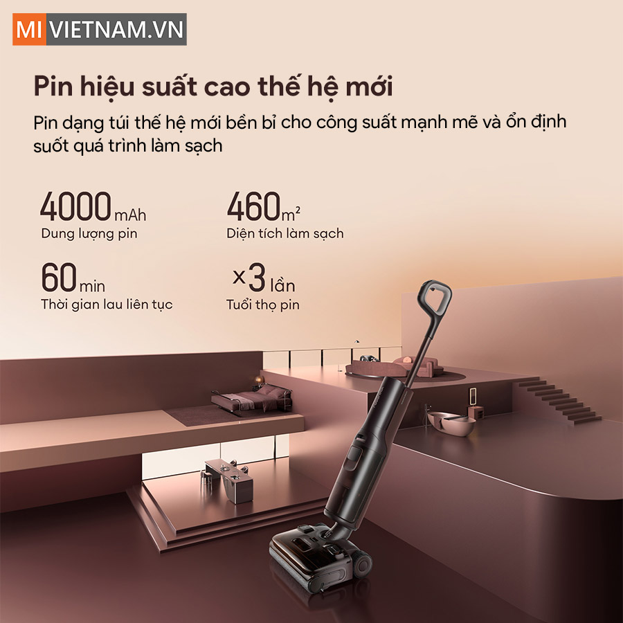 Máy hút bụi lau nhà Roborock F25 Pro Turbo - Bản Quốc Tế 16 Roborock F25 Pro Turbo